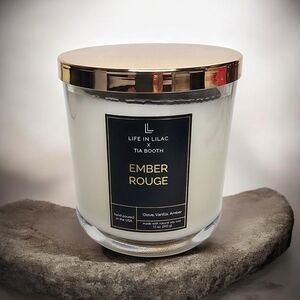 Life In Lilac x Tia Booth Ember Rouge Scented Candle
